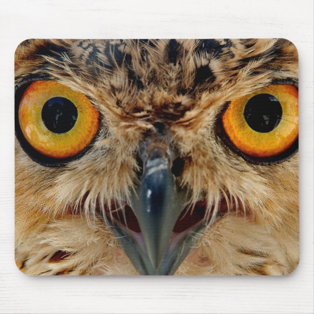Owls Eyes Mouse Pad (Front)