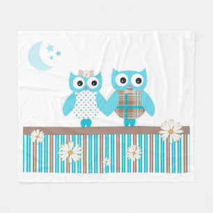 Owls Fleece Blanket