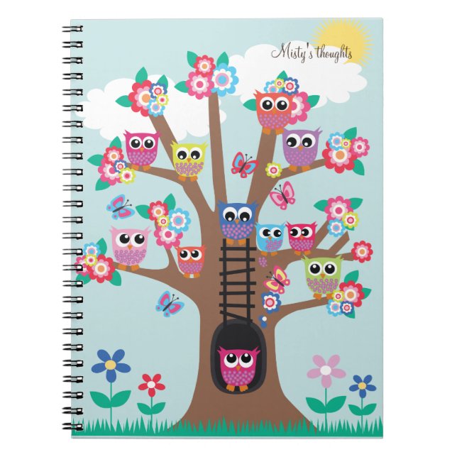 Owls Galore Notebook (Front)