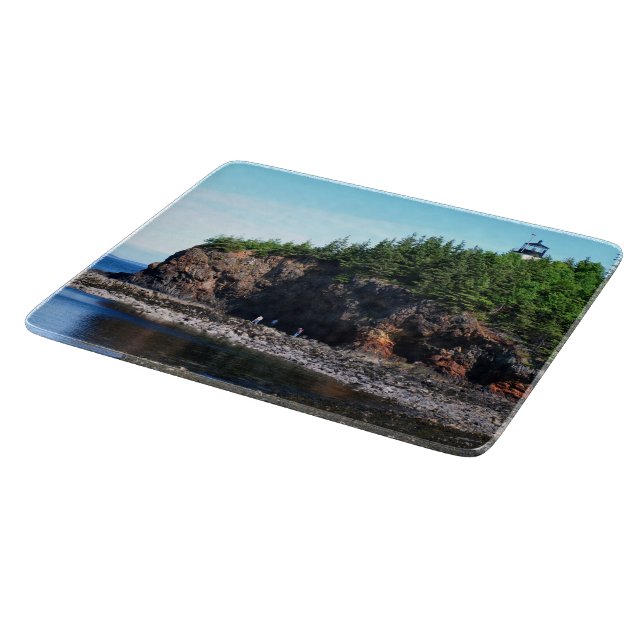 Owls Head Lighthouse, Maine Cutting Board (Corner)