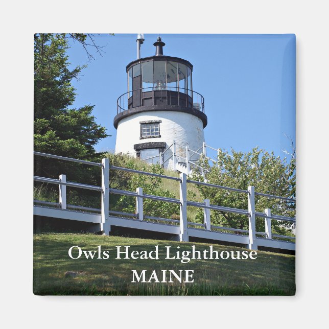 Owls Head Lighthouse, Maine Magnet (Front)
