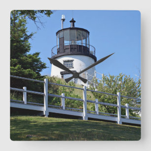 Owls Head Lighthouse, Maine Wall Clock