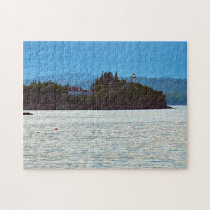 Owls Head Lighthouse, Penobscot Bay Maine Jigsaw Puzzle