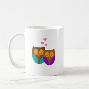 Owls in a Nest Coffee Mug
