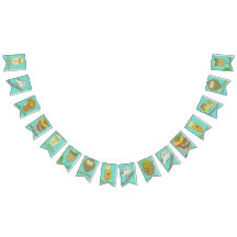 Owls in Forest party banner