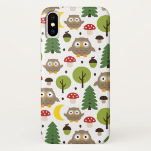 Owls In The Forest iPhone X Case