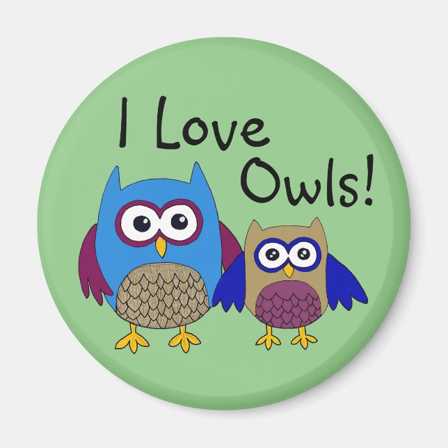Owls magnet (Front)