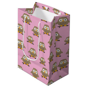 Owls Medium Gift Bag