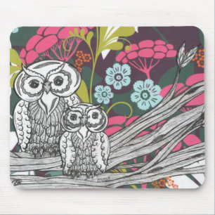 owls mouse pad