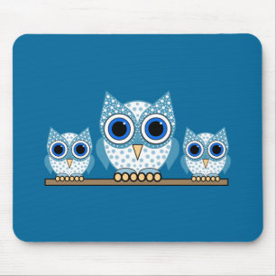 owls mouse pad