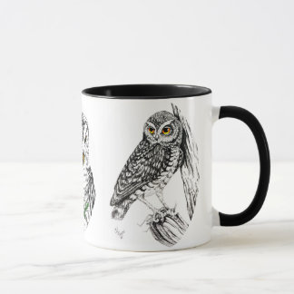 Owls Mug in ink
