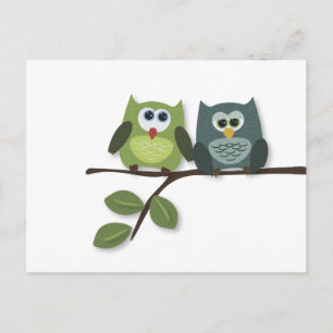 Owls Nest Postcard