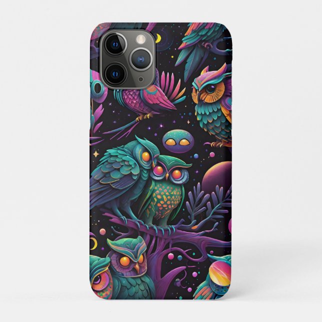 Owls of a Feather Case-Mate iPhone Case (Back)