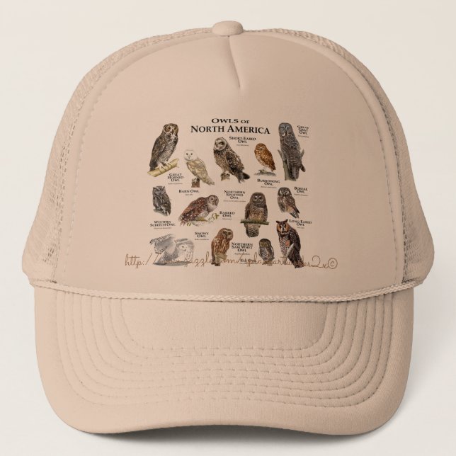 "Owls of America" Trucker Hat (Front)