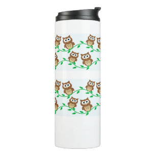 Owls Owls Owls Thermal Tumbler