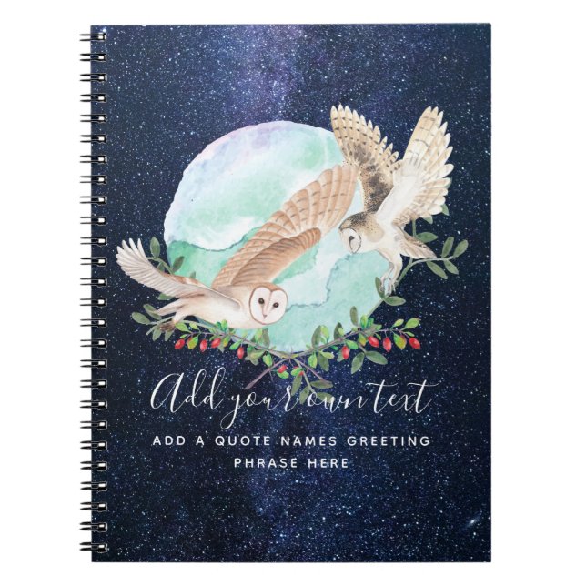 OWLS Personalised Notebook (Front)