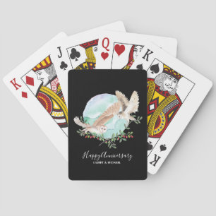 Owls Personalised Playing Cards