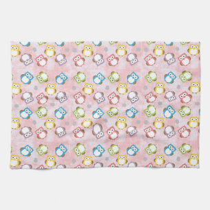 Owls Tea Towel