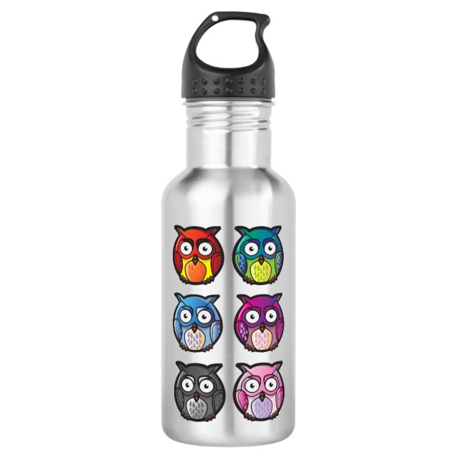 Owls water bottle (Front)