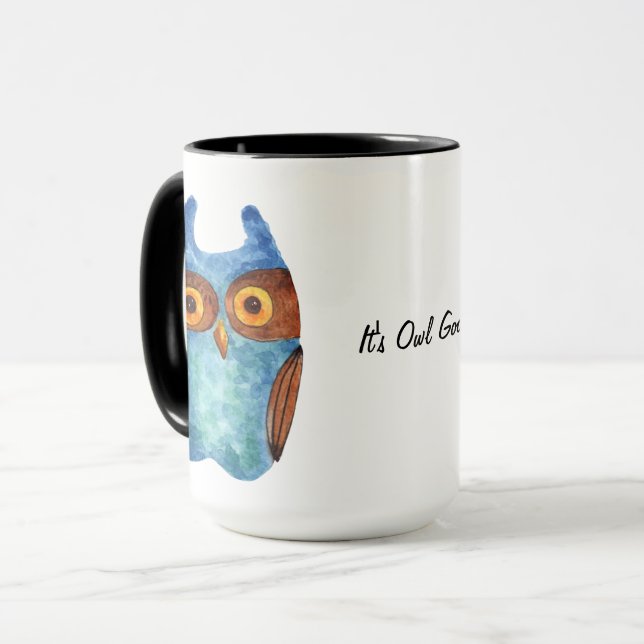 Owlsome Mugs (Front Left)