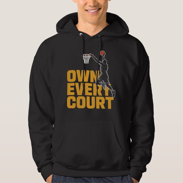 Own Every Court Sports Mixed Hoodie (Front)