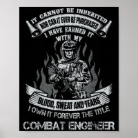 Own Forever The Title Combat Engineer Veteran
