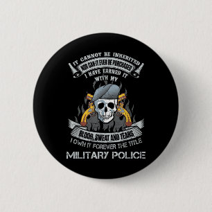 Own Forever The Title Military Police Us Army Mp V 6 Cm Round Badge