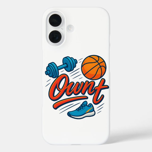 Own It – Motivational iPhone 16 Case (Back)