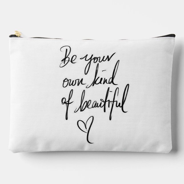 Own Kind Of Beautiful Accessory Pouch (Front)