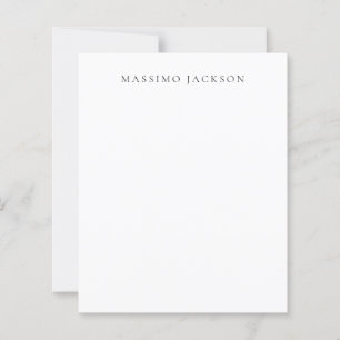 Own Name Calligraphy Plain Black White Paper Sheet