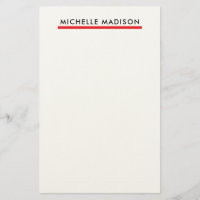 Own Name Trendy Minimalist Professional Plain