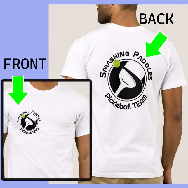 😍Own text Smashing paddles T-Shirt (Creator Uploaded)