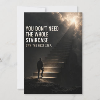 Own The Next Step Card