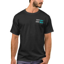 Own Your Own Mind™ Mens Black T-shirt