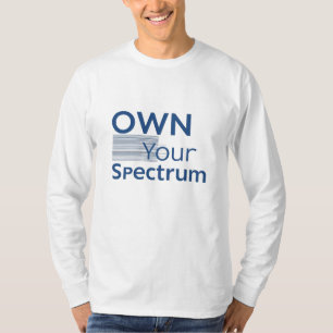 Own Your Spectrum – Autism Awareness Month Blue T-Shirt