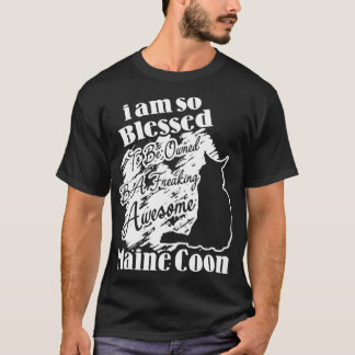 Owned By A Maine Coon Cat T-Shirt