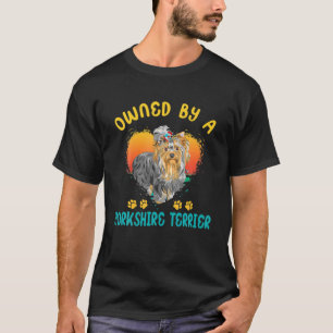 Owned By A Yorkshire Terrier Vintage T-Shirt
