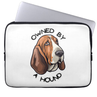 Owned by someone Basset Hound Laptop Sleeve