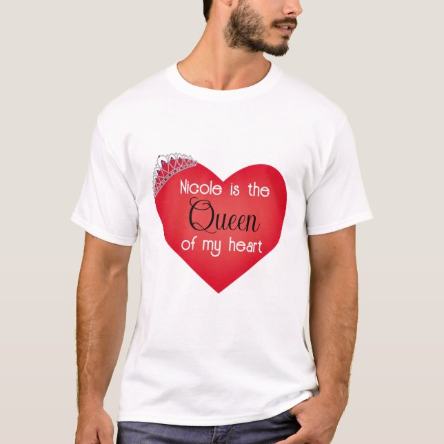 Owner Of My Heart Men's Basic T-Shirt (Front)