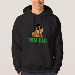 Owner Pomeranian Dog German Spitz Breed Hat Hoodie
