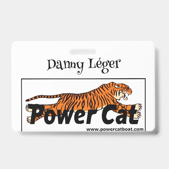 Owners Badge ID Badge (Front)