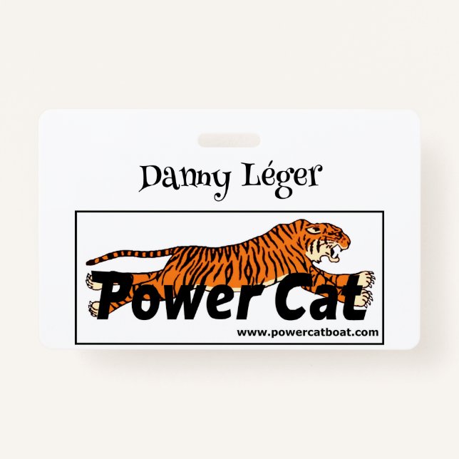 Owners Badge ID Badge (Front)