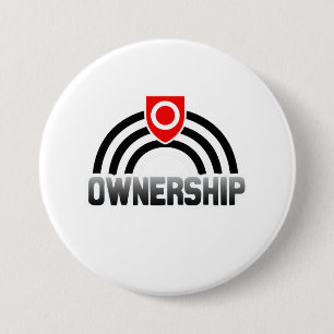 Ownership Pride 7.5 Cm Round Badge