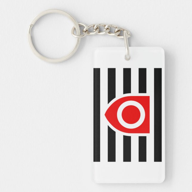 OWNERSHIP PRIDE FLAG KEY RING (Front)