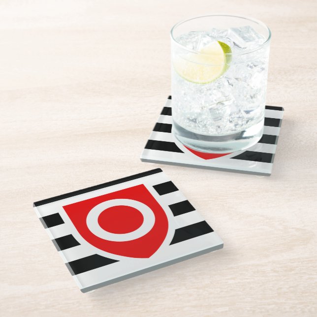 Ownership Pride Glass Coaster (Angled)