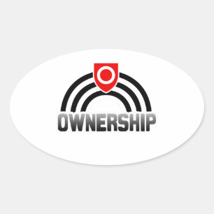 Ownership Pride Oval Sticker