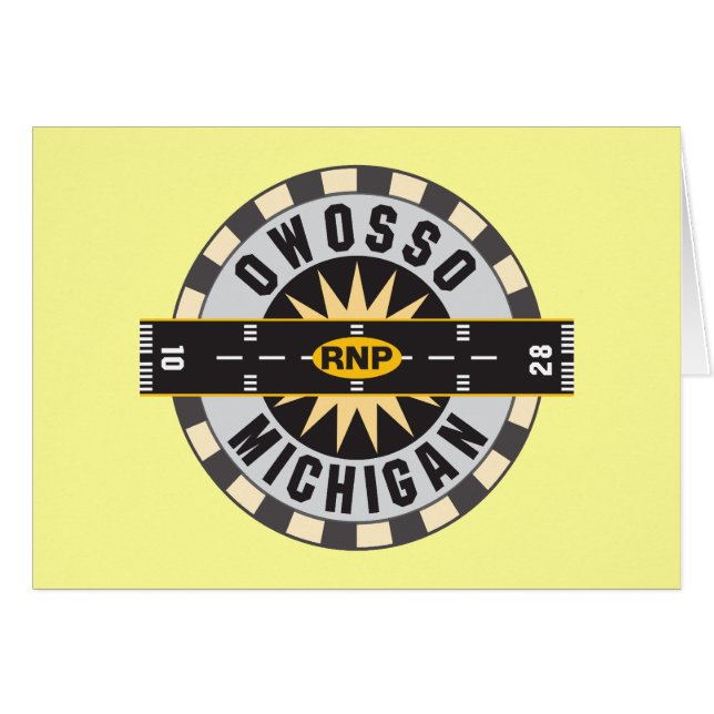 Owosso, MI RNP Airport (Front Horizontal)