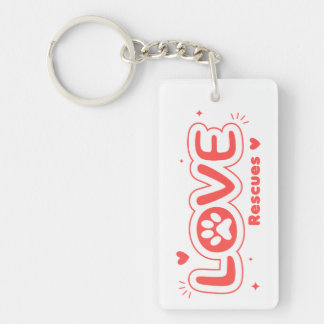 OWRAssist Love Rescues Key Ring