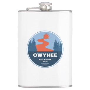 Owyhee Wild And Scenic River Hip Flask