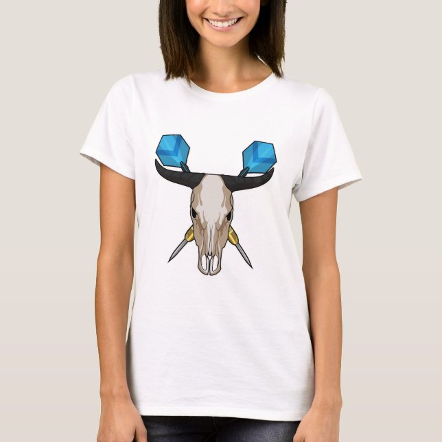 Ox at Darts with Dart T-Shirt (Front)